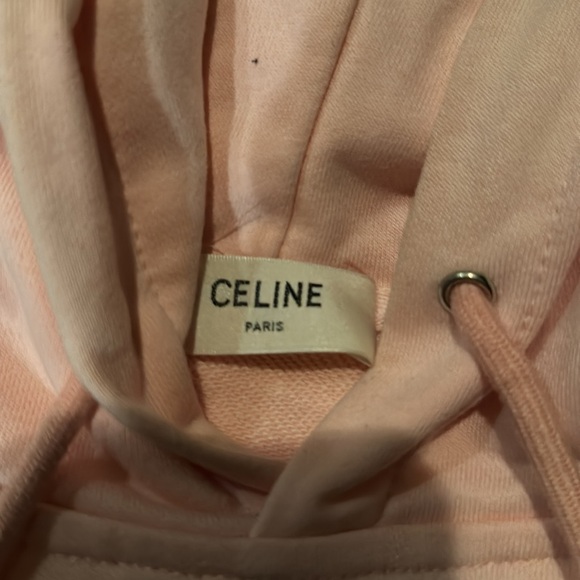 Authentic salmon Celine hoodie - Picture 3 of 4
